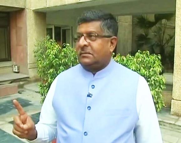 Law Minister Ravi Shankar Prasad
