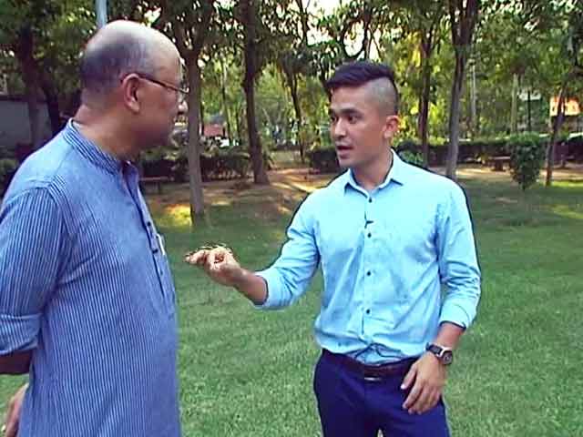 Indian Football Player Sunil Chhetri